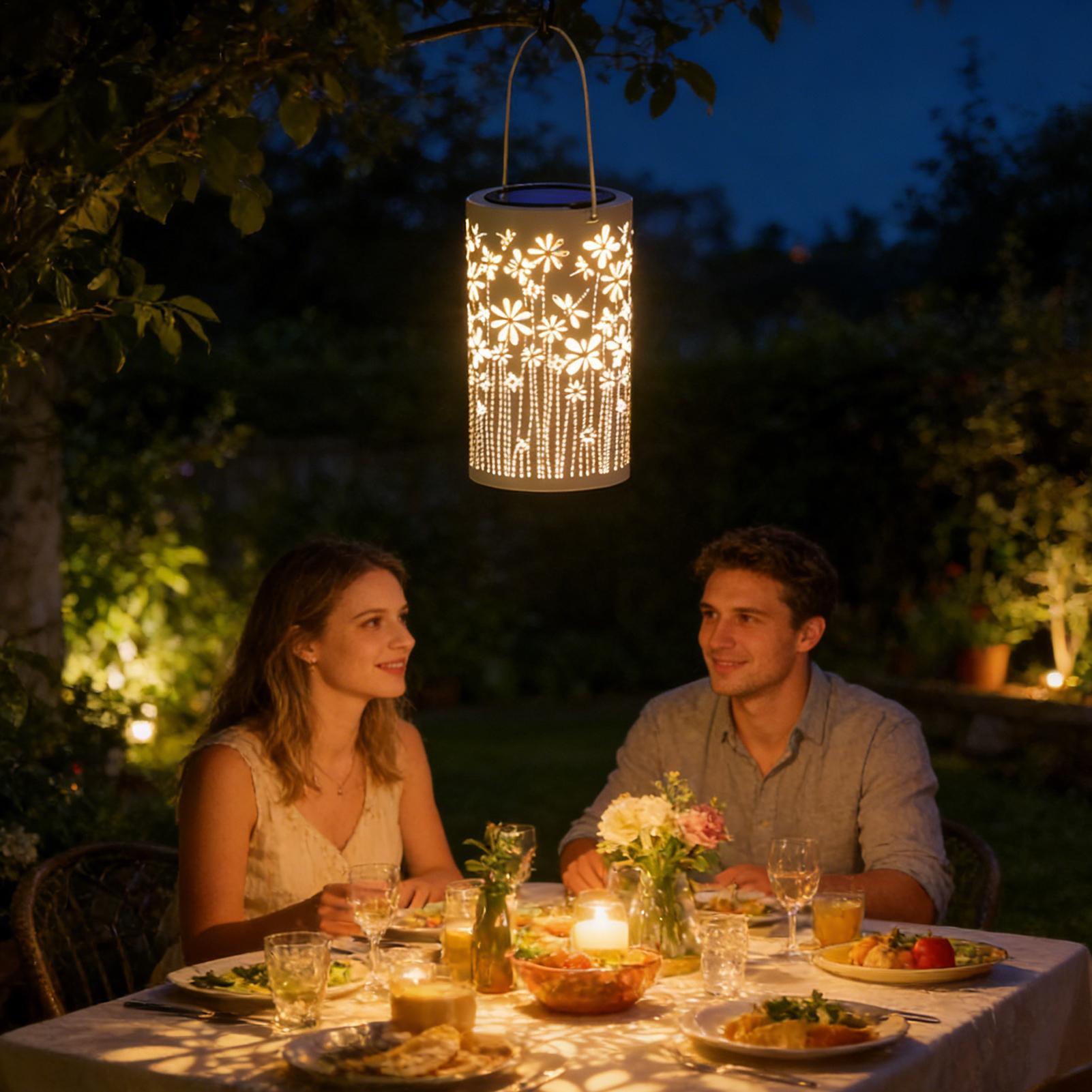 Lighting Decor Outdoor - Buitenlantaarns voor veranda Waterdichte bloemlampen Decoraties
