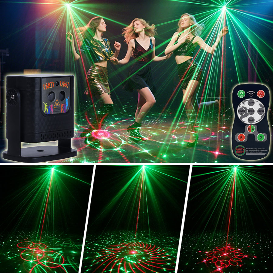 Lighting Effect Home Decor - YSHR 10 60 Patronen R&G Laser
