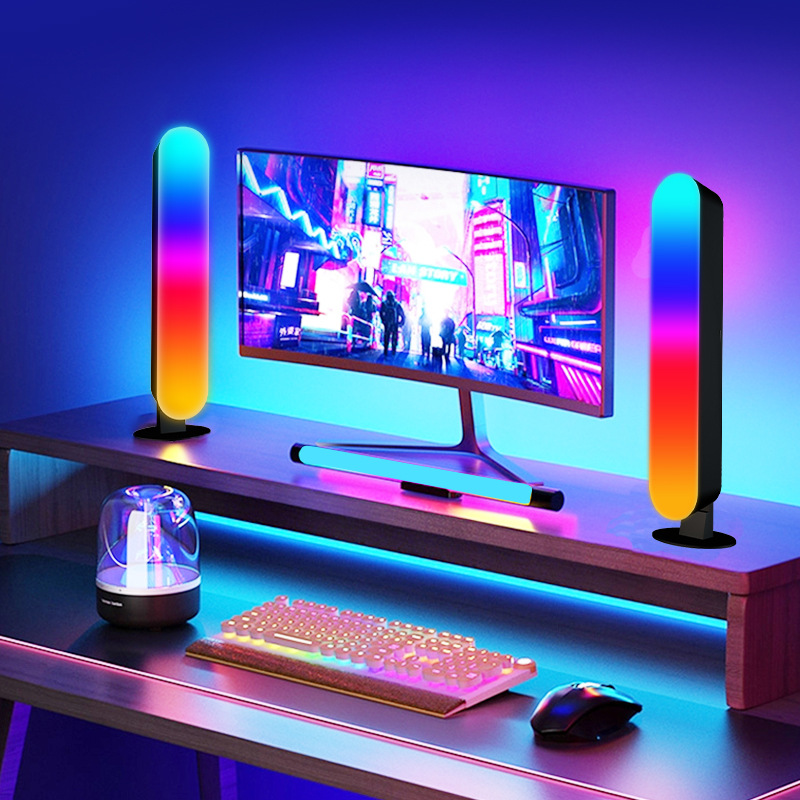 Ambient Lighting Decor For Room - 2 stks LED-nachtlampje RGB sfeerverlichting met