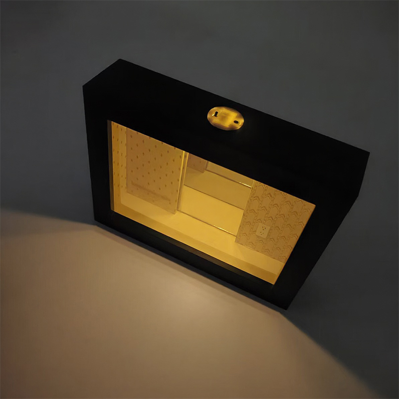 Lighting Decor Photos - Achterkamer Abyss Infinity Spiegel Fotolijst Met