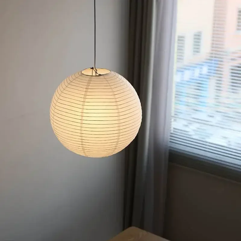 Japanese Lighting Decor - Japanse Zen-stijl ronde bal witte rijstpapier