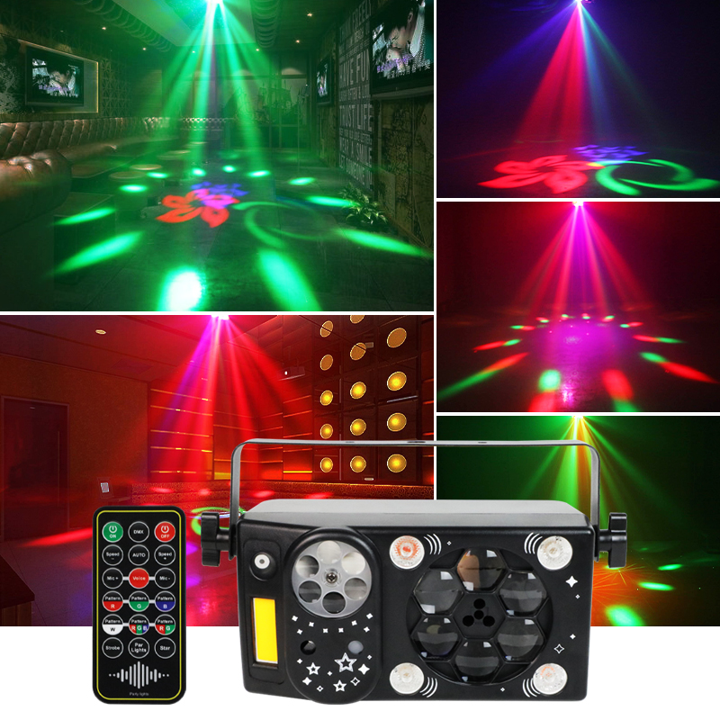Lighting Effect Home Decor - HCWE LED 7-in-1 magische bal feestlicht