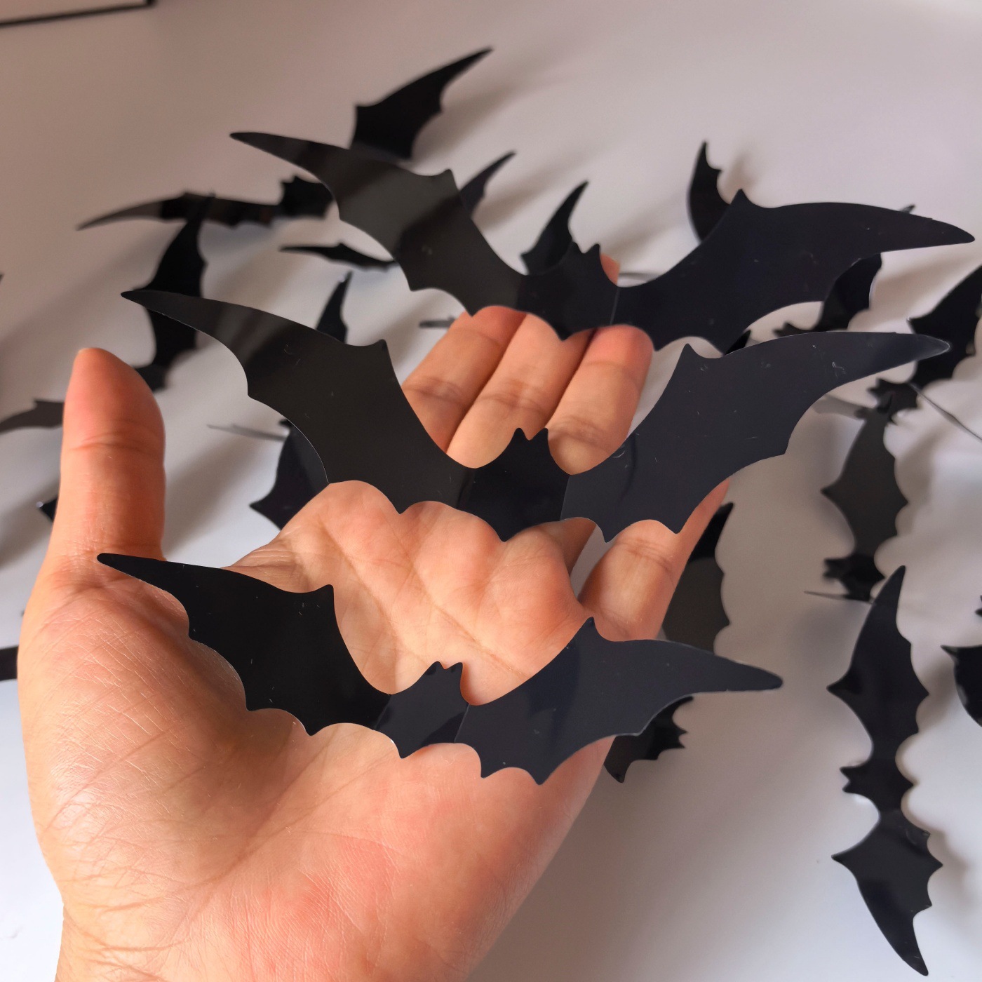 Lighting Home Decor Products - Generieke Halloween 3D Vleermuis LED Wandsticker