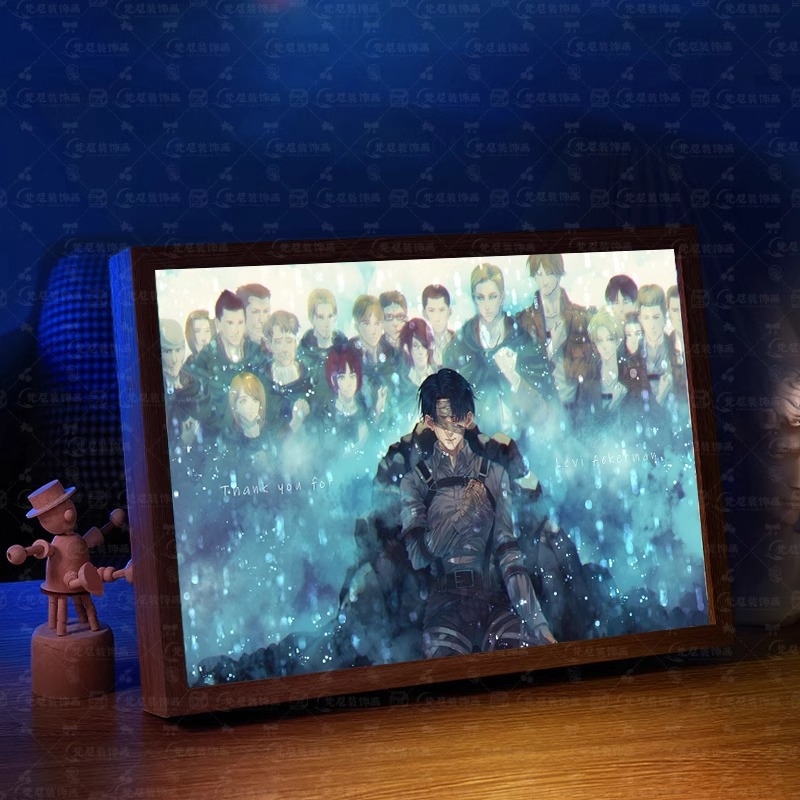 Attack on Titan LED-nachtlampj - Lighting Decor Photos recensie en prijs