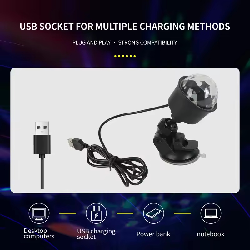 RGB Geluidsgeactiveerde LED Di - Lighting Effect Home Decor recensie en prijs