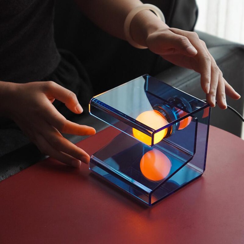 Moderne acryl kubusvormige taf - Ambient Lighting Decor For Room recensie en prijs