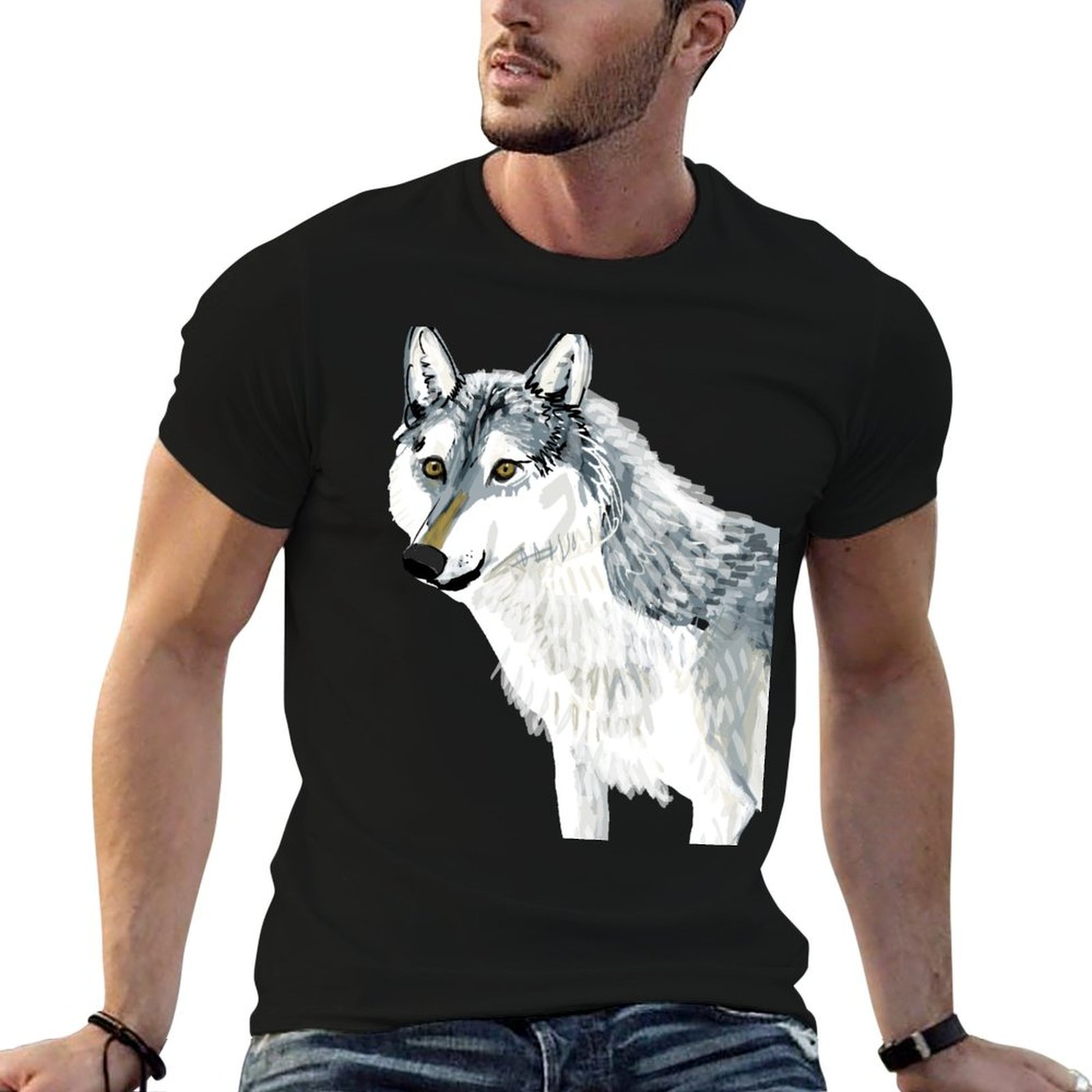 Totem Alberta Wolf T-shirt Cas - Alberta Lighting & Decor Reviews recensie en prijs