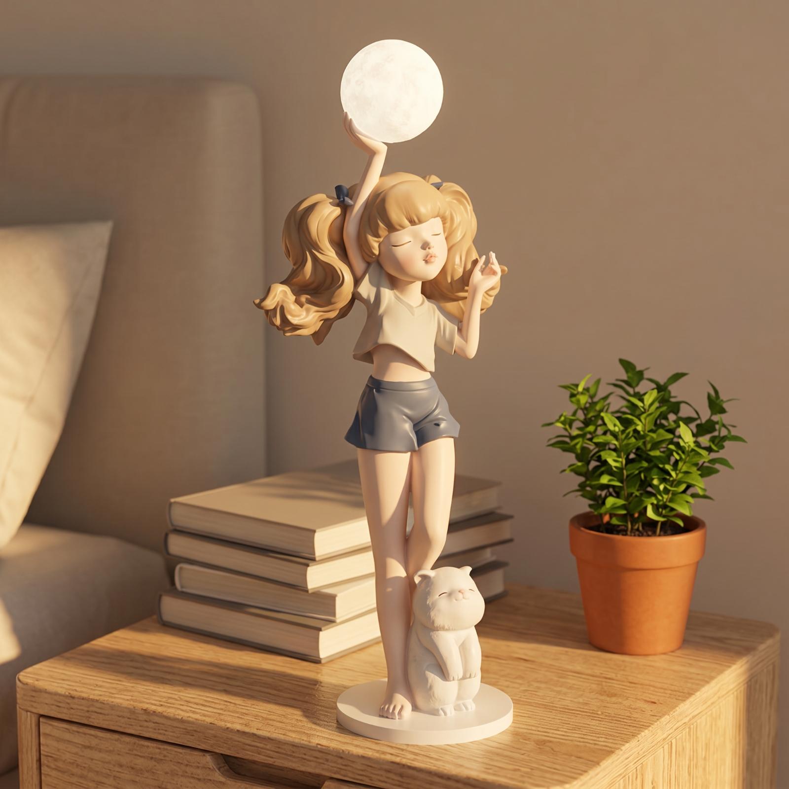 Elegante meisjesfiguurlamp met - Ambient Lighting Decor For Room recensie en prijs