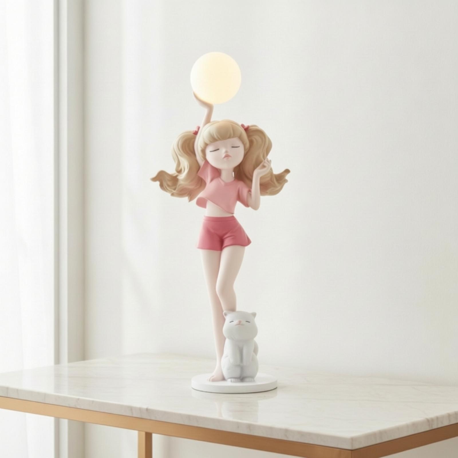 Elegante meisjesfiguurlamp met - Ambient Lighting Decor For Room recensie en prijs