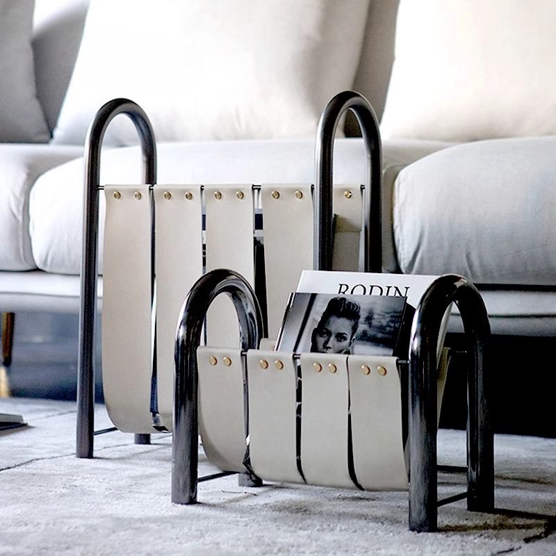 Lichte luxe metalen lederen ti - Lighting And Decor Magazine recensie en prijs