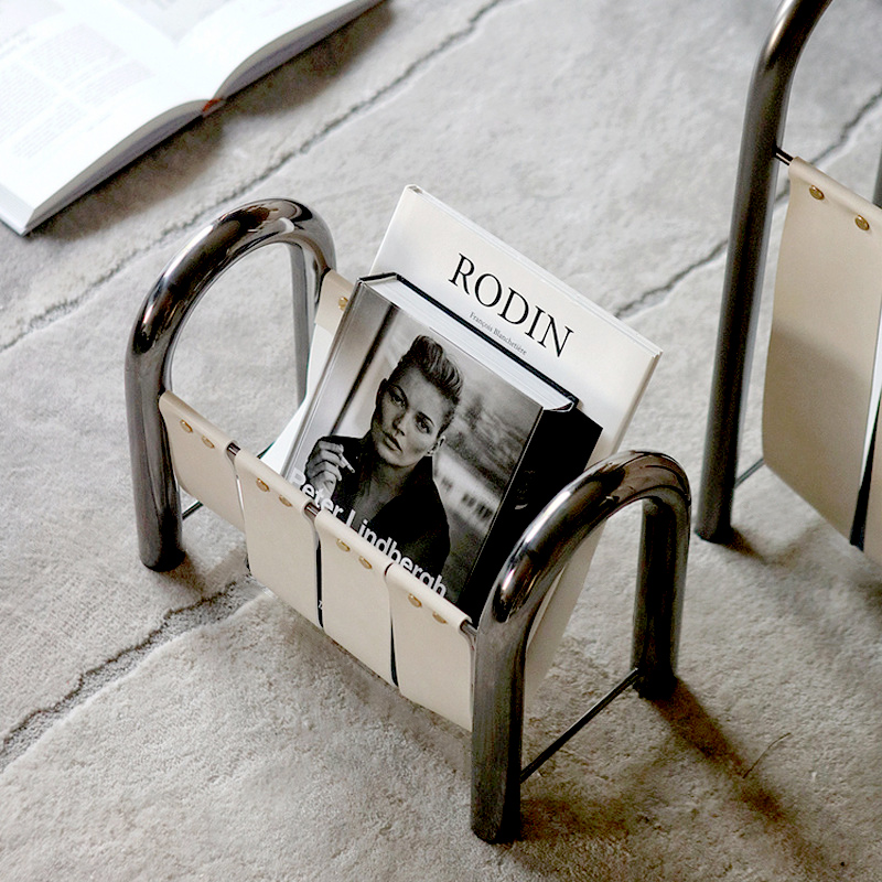 Lichte luxe metalen lederen ti - Lighting And Decor Magazine recensie en prijs