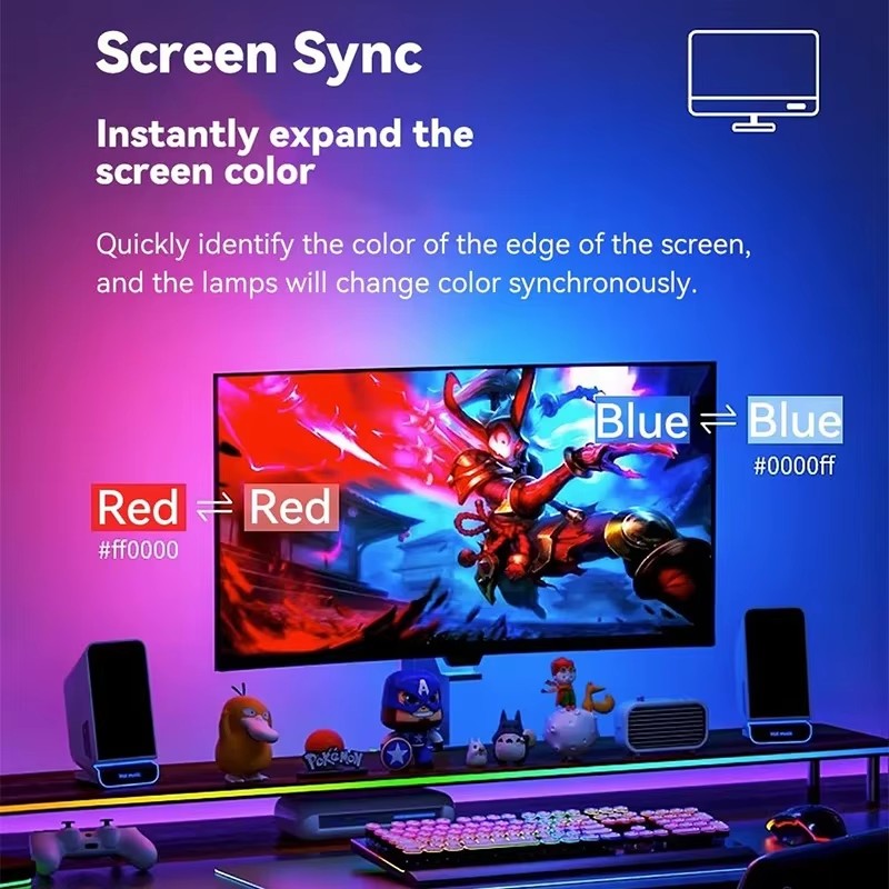 RGB-gamingverlichting Strip Mo - Ambient Lighting Decor For Room recensie en prijs
