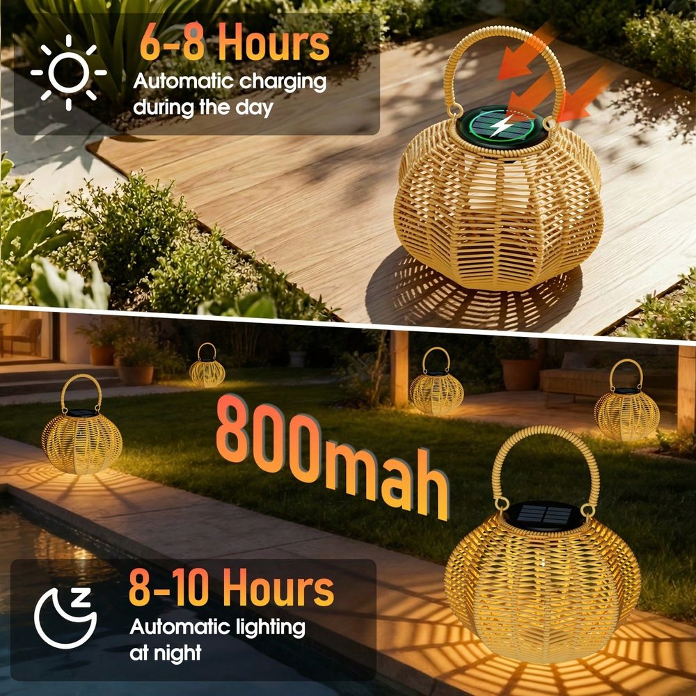 Rotan zonne-omgevingslicht voo - Ambient Lighting Decor For Room recensie en prijs