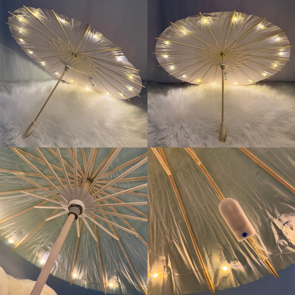 Gloeiende LED Oliepapier Parap - Lighting Decor Photos recensie en prijs