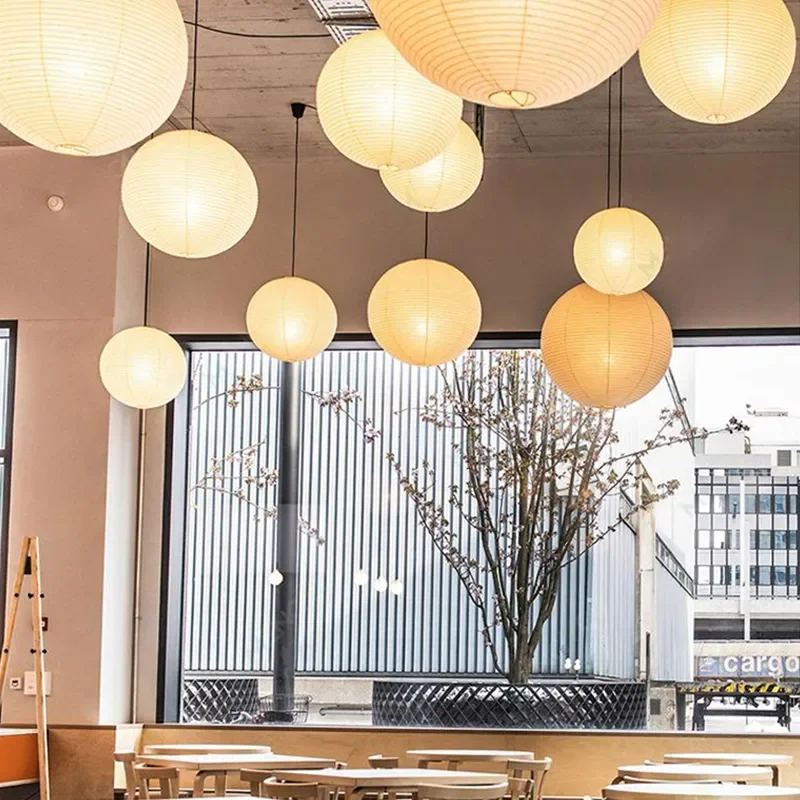 Japanse Zen-stijl ronde bal wi - Japanese Lighting Decor recensie en prijs