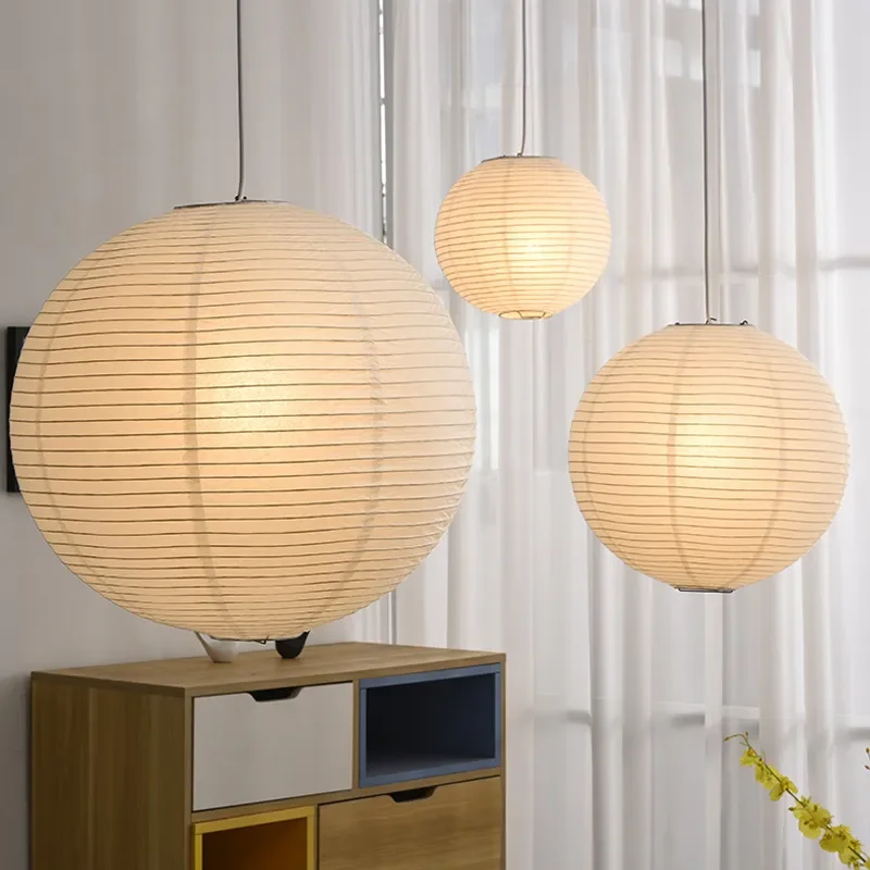 Japanse Zen-stijl ronde bal wi - Japanese Lighting Decor recensie en prijs