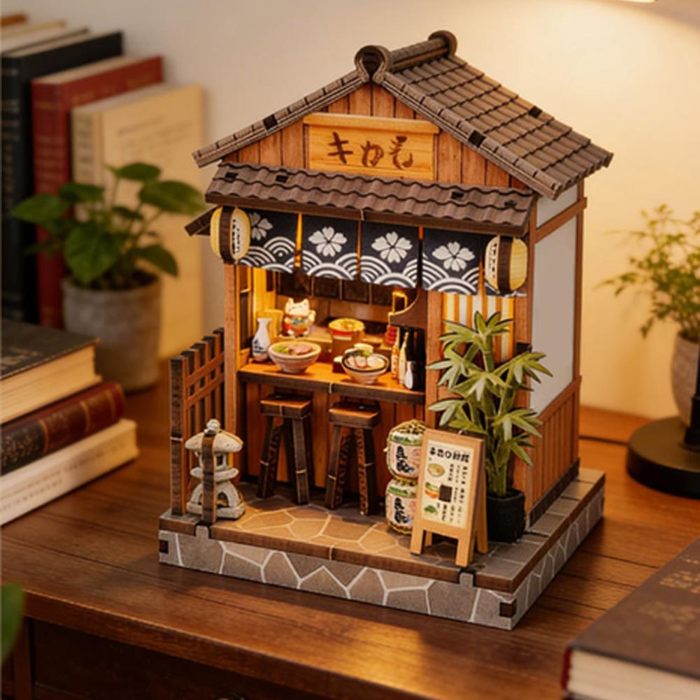 DIY houten Japanse herbergmini - Japanese Lighting Decor recensie en prijs