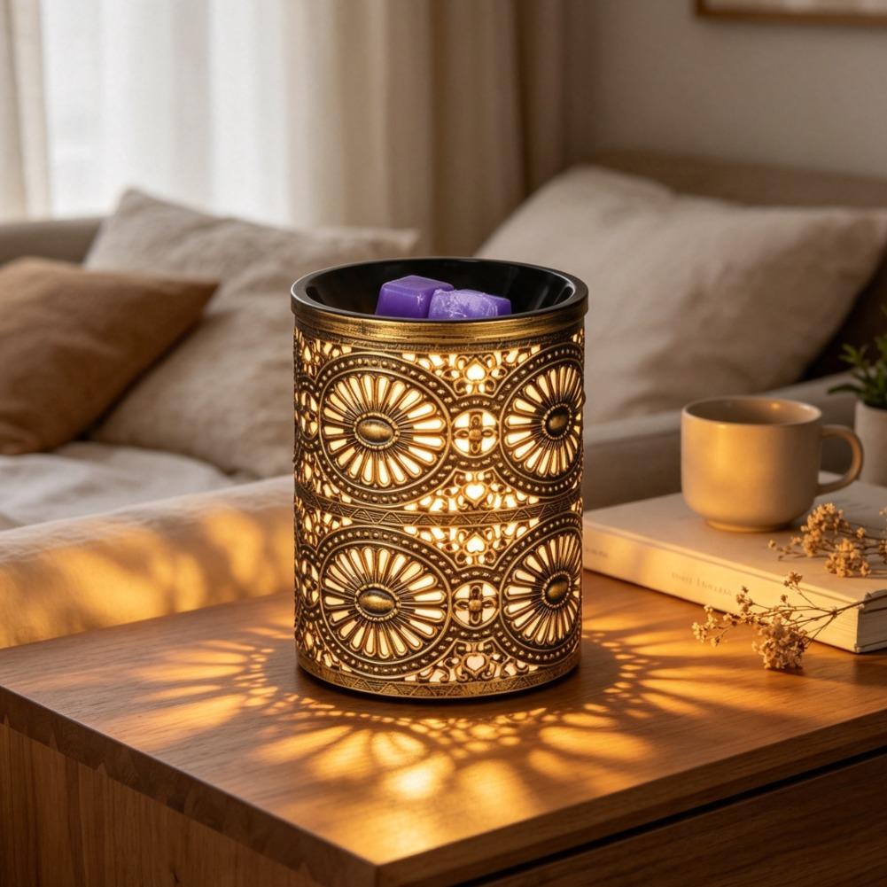 Nieuw geurig nachtlampje, goud - Lightings Decoration recensie en prijs
