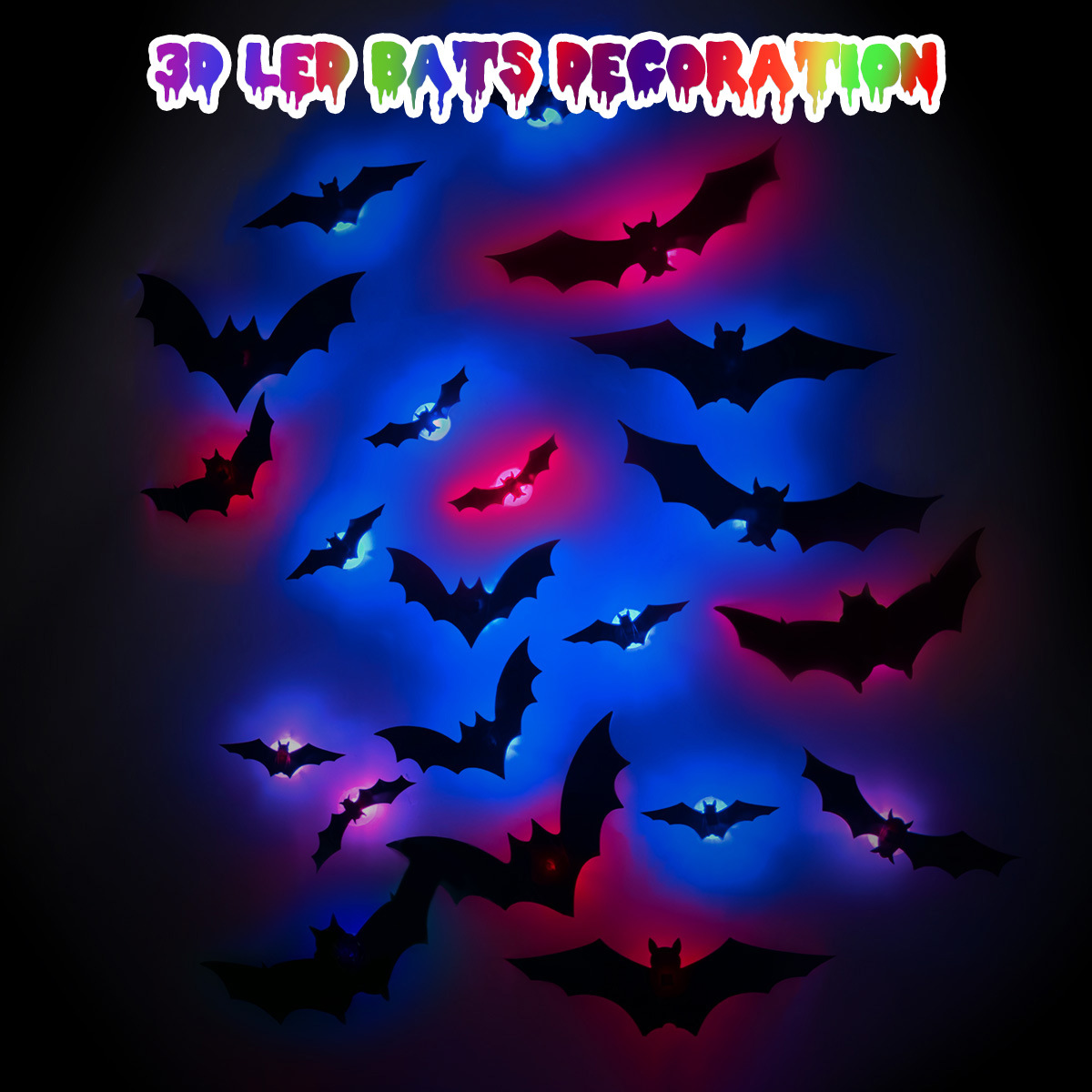 Generieke Halloween 3D Vleermu - Lighting Home Decor Products recensie en prijs