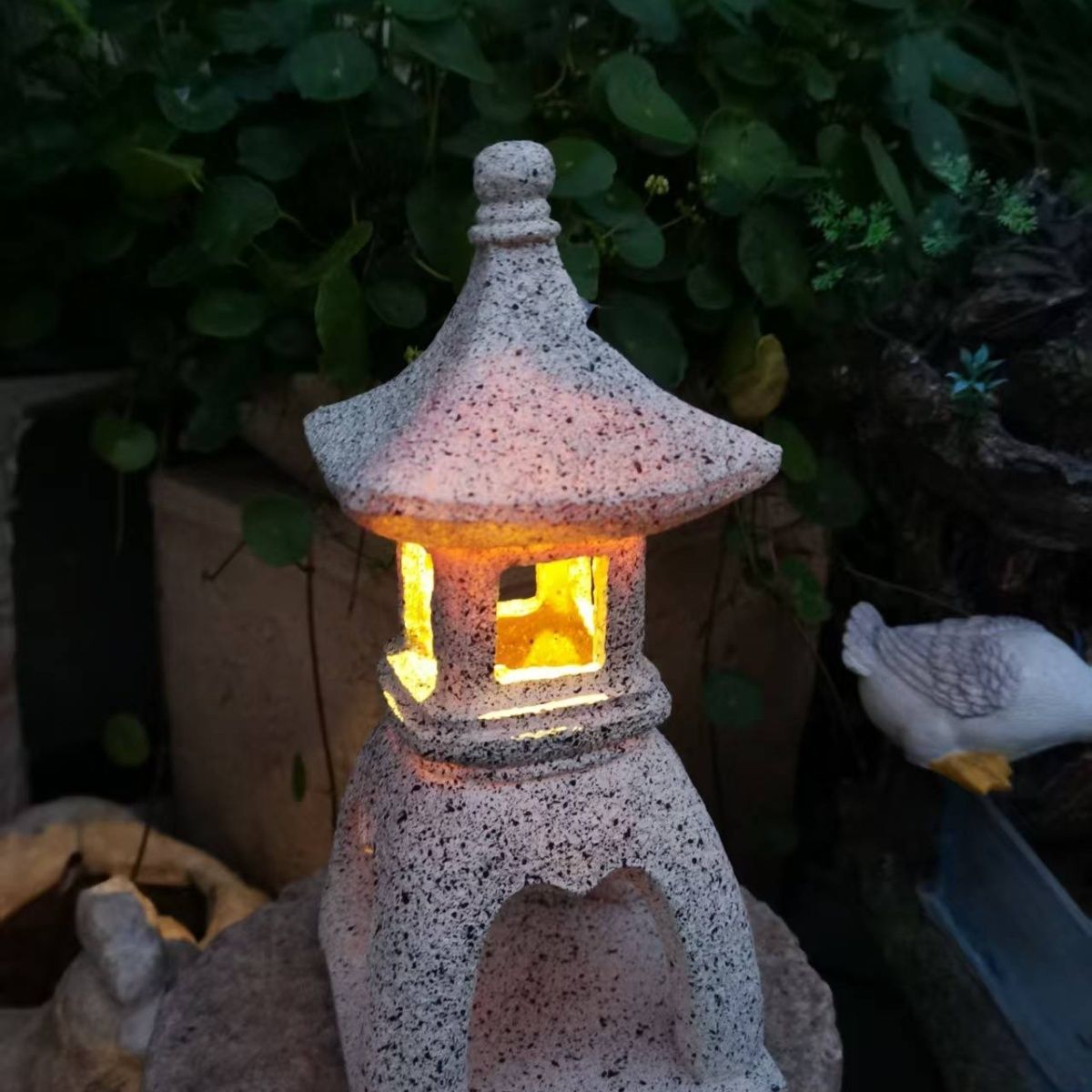 Pagode Solar Decor Tuinlamp Oo - Japanese Lighting Decor recensie en prijs