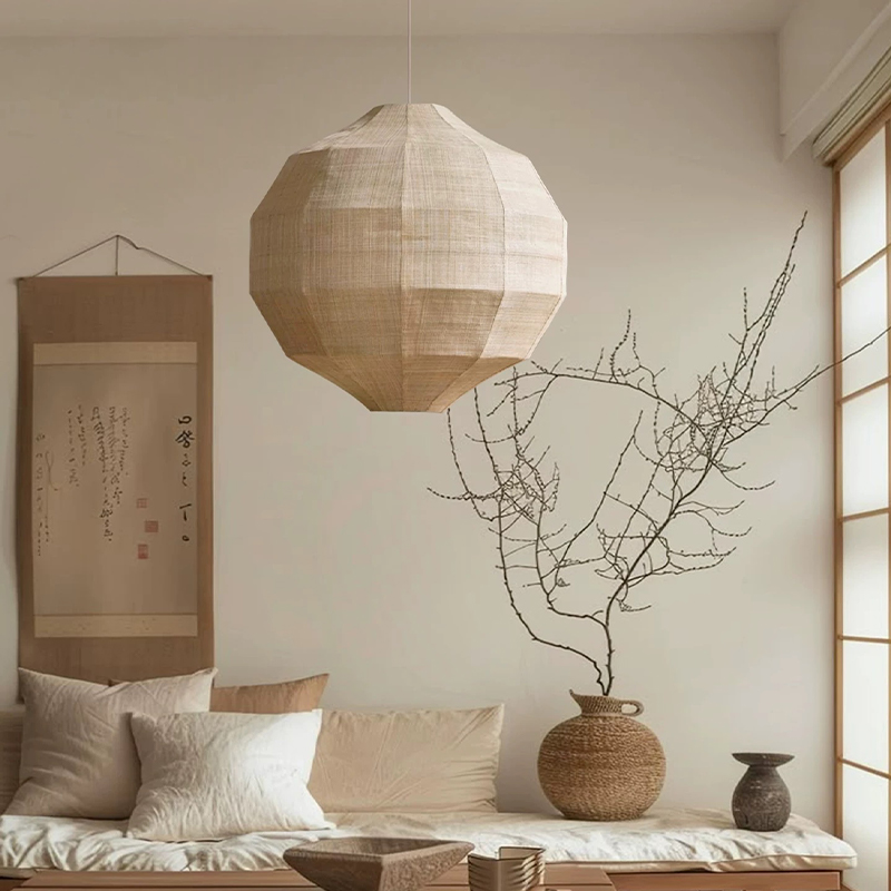 Japanse Wabi Sabi stof E27 han - Japanese Lighting Decor recensie en prijs